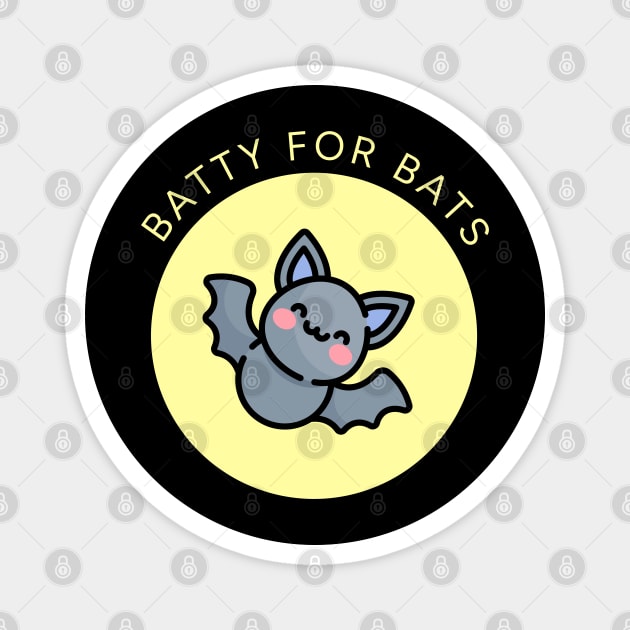 Batty for Bats Magnet by HolidayBug
